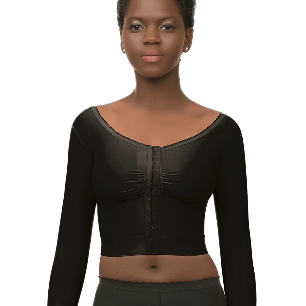 Never opened bodysuit for post surgery… Hospital grade high-quality BLACK